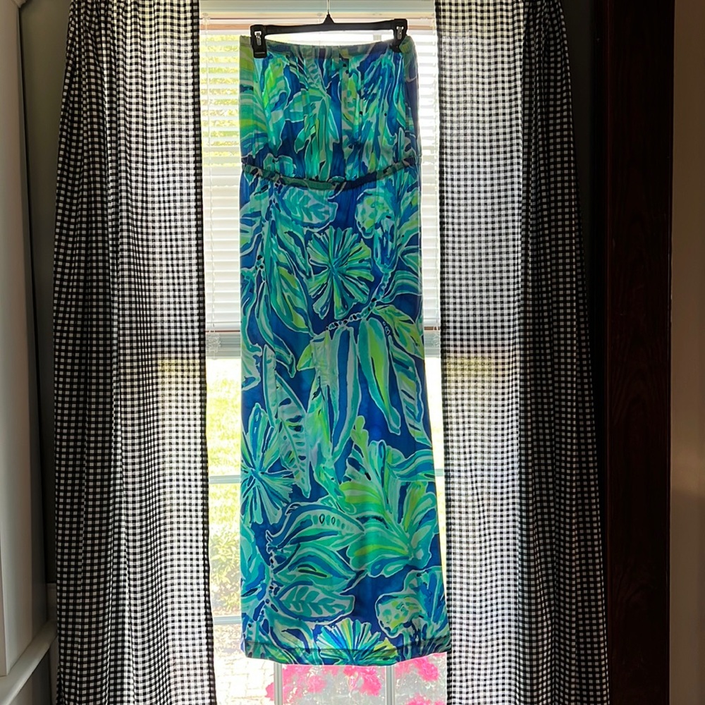 Lilly Pulitzer XL strapless dress